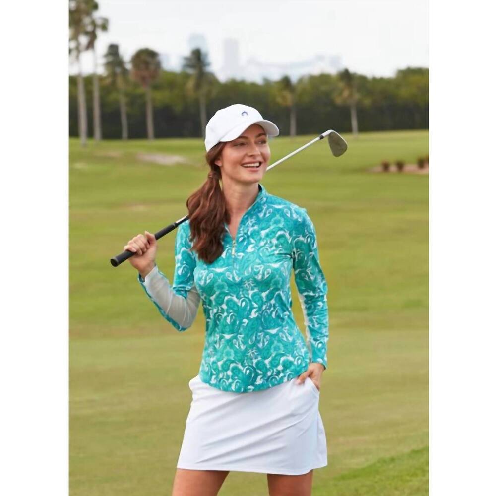 NEW CABANA LIFE 1/4 zip sport top in st. pete